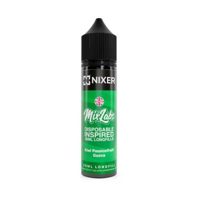 Kiwi Passionfruit Guava Mix Labs Longfill by NIXER
