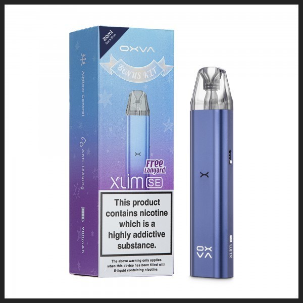 OXVA Xlim SE Pod Kit Bonus Edition DARK BLUE