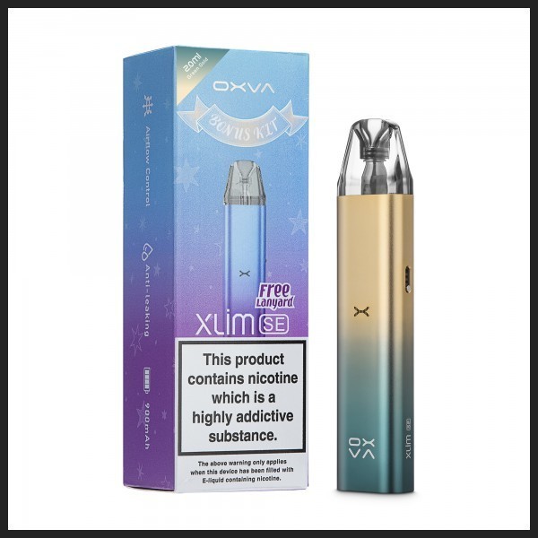 OXVA Xlim SE Pod Kit Bonus Edition green gold