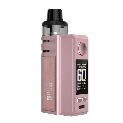 Voopoo Drag E60 pink vape kit