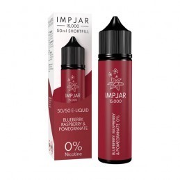 Imp-Jar 50ml Blueberry raspberry & pomegranate Disposable inspired shortfills