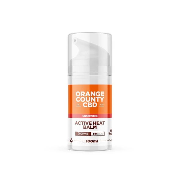 CBD Active Heat Balm 2000mg Orange County
