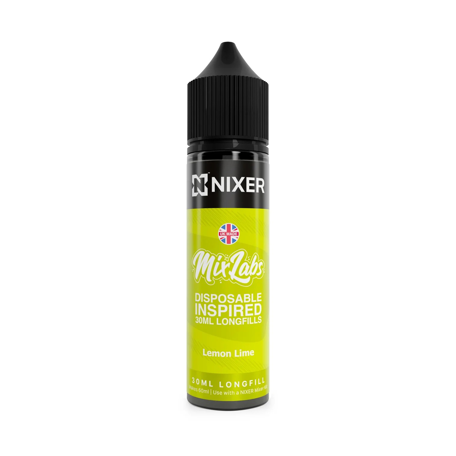 Lemon & Lime Mix Labs Longfill by NIXER