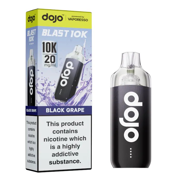 DOJO BLAST 10K Pod Kit Powered by Vaporesso Black Grape